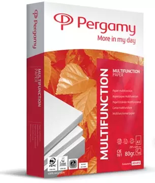 Een Pergamy Multifunction printpapier ft A3, 80 g, pak van 500 vel koop je bij Supplierz BV