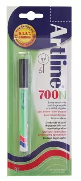 Een Permanent marker Artline 700N zwart, op blister koop je bij ShopXPress