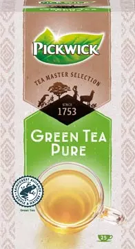 Een Pickwick Tea Master Selection, groene thee, pak van 25 stuks koop je bij ShopXPress