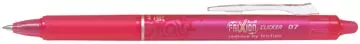 Een Pilot FriXion Ball Clicker roller, intrekbaar, medium punt, 0,7 mm, roze koop je bij ShopXPress