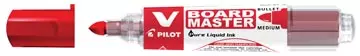 Een Pilot V-Board Master whiteboardmarker, ronde punt, 2,3 mm, rood koop je bij ShopXPress