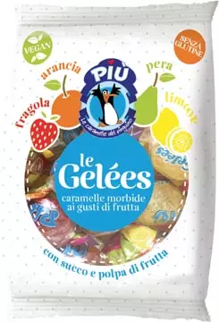 Een Piu Jelly Fruit snoepjes, zak van 1 kg koop je bij ShopXPress