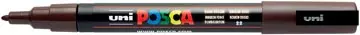 Een Posca paintmarker PC-3M donkerbruin koop je bij ShopXPress