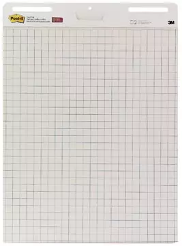 Een Post-it meeting chart, ft 63,5 x 77,5 cm, geruit, 30 vel, pak van 2 blokken koop je bij ShopXPress