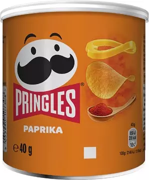 Een Pringles chips, 40g, paprika koop je bij ShopXPress