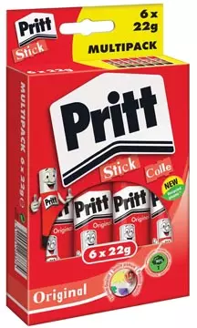 Een Pritt plakstift 6 x 22 g koop je bij ShopXPress