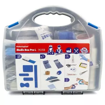 Een Protectaplast EHBO-koffer Medic Box Pro L, inhoud tot 10 personen koop je bij ShopXPress