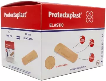 Een Protectaplast Tear & Wear Elastic Easy-Pull, ft 25 x 72 mm, 5 x 36 stuks koop je bij ShopXPress