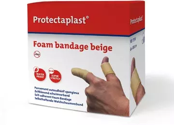 Een Protectaplast zelfklevend schuimverband, ft 6 cm x 4,5 m, op rol koop je bij ShopXPress