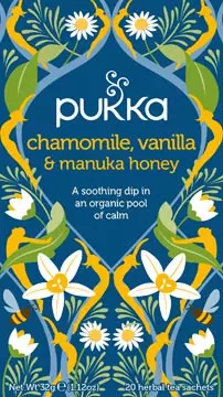 Een Pukka thee bio, Camomile - Vanilla, pak van 20 stuks koop je bij ShopXPress