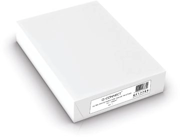 Een Q-CONNECT presentatiepapier, ultra white, ft A4, 100 g, pak van 500 vel, wit koop je bij Supplierz BV