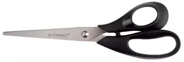 Een Q-CONNECT schaar, 21 cm, asymmetrische ogen koop je bij ShopXPress