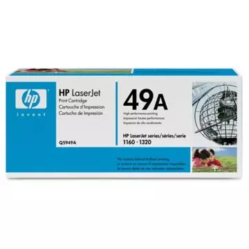 Een HP toner 49A, 2 500 pagina's, OEM Q5949A, zwart koop je bij ShopXPress