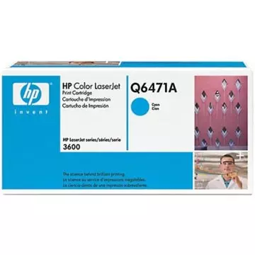 Een HP toner 502A, 4 000 pagina's, OEM Q6471A, cyaan koop je bij ShopXPress