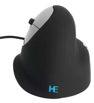 Een R-Go HE ergonomische muis, medium, met draad, voor linkshandigen koop je bij ShopXPress