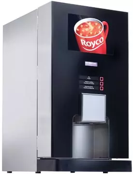 Een Soepautomaat Royco Q_Line - bruikleenformule koop je bij Supplierz BV