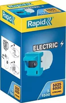 Een Rapid Nietjes cassette voor 5025E, 2 x 1.500 nietjes koop je bij ShopXPress