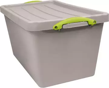 Een Really Useful Box Recycled opbergdoos 56 l, nestbaar, grijs koop je bij ShopXPress