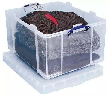 Een Really Useful Box opbergdoos 145 liter, transparant koop je bij ShopXPress