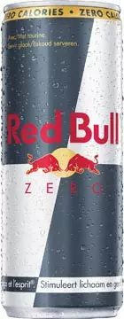 Een Red Bull energiedrank, zero, blik van 25 cl, pak van 4 stuks koop je bij ShopXPress