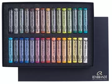 Een Rembrandt softpastels, doos met 30 pastels koop je bij ShopXPress