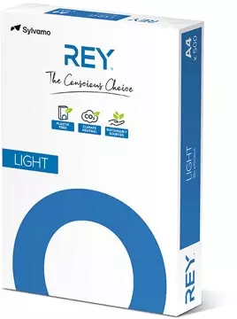 Een Rey Light printpapier ft A4, 75 g, pak van 500 vel koop je bij ShopXPress