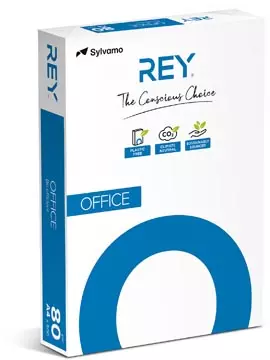 Een Rey Office Document printpapier ft A4, 80 g, pak van 500 vel koop je bij ShopXPress