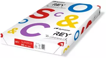 Een Rey Superior Document printpapier ft A3, 80 g, pak van 500 vel koop je bij ShopXPress