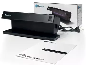 Een Safescan valsgelddetector 45, met UV valsgelddetectie koop je bij ShopXPress