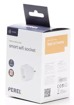 Een Perel Smart Wifi stekker voor binnen, wit, voor Nederland koop je bij ShopXPress