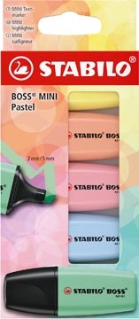 Sie können einen STABILO BOSS MINI pastel markeerstift, geassorteerde kleuren, blister van 5 stuks bei Supplierz BV kaufen