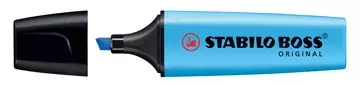 Een STABILO BOSS ORIGINAL markeerstift, blauw koop je bij ShopXPress