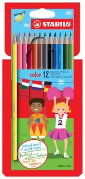 Een STABILO Color kleurpotlood, kartonnen etui van 12 stuks koop je bij ShopXPress