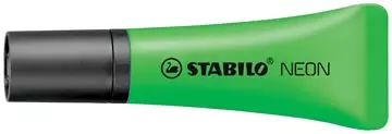 Een STABILO NEON markeerstift, groen koop je bij ShopXPress