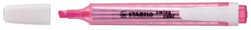 Een STABILO swing cool markeerstift, roze koop je bij ShopXPress