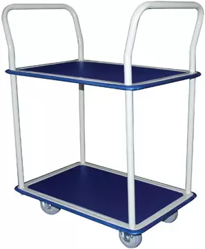 Vous pouvez acheter un Safetool chariot utilitaire avec 2 plateaux, ft 61 x 91 x 99,5 cm chez Supplierz BV