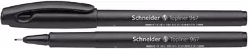 Een Schneider Fineliner Topliner 967 zwart koop je bij ShopXPress