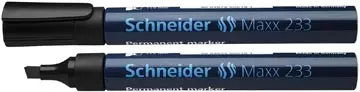 Een Schneider permanent marker Maxx 233, zwart koop je bij ShopXPress