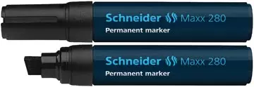 Een Schneider permanent marker Maxx 280 zwart koop je bij ShopXPress