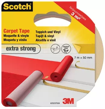 Sie können einen Scotch extra sterke tapijttape, ft 50 mm x 7 m, blisterverpakking bei Supplierz BV kaufen