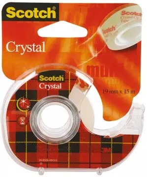 Een Scotch plakband Crystal ft 19 mm x 15 m koop je bij ShopXPress