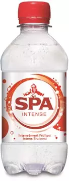 Een Spa Intense water, fles van 33 cl, pak van 24 stuks koop je bij ShopXPress