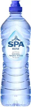 Een Spa Reine water, met sportdop, fles van 75 cl, pak van 6 stuks koop je bij ShopXPress