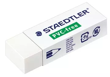 Een Staedtler PVC-vrije gum ft 65 x 23 x 13 mm koop je bij ShopXPress