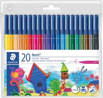 Een Staedtler viltstift Noris Club 20 stiften koop je bij ShopXPress