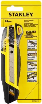 Een Stanley cutter MPP Quick Snap 18 mm koop je bij ShopXPress