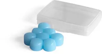 Een Stopz oordoppen Silicone Aqua, waterbestendig, blauw, blister van 8 stuks koop je bij ShopXPress