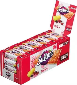 Een Sultana Fruitbiscuits Naturel 3-pack, 43 g koop je bij ShopXPress