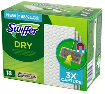 Een Swiffer Dry navulling, pak van 18 stuks koop je bij ShopXPress