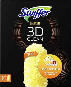 Een Swiffer Duster 3D Clean navulling, pak van 10 stuks koop je bij ShopXPress